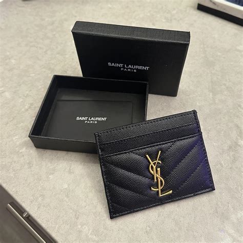 ysl card holder replica|ysl card holder check.